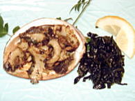 あわびバター焼き